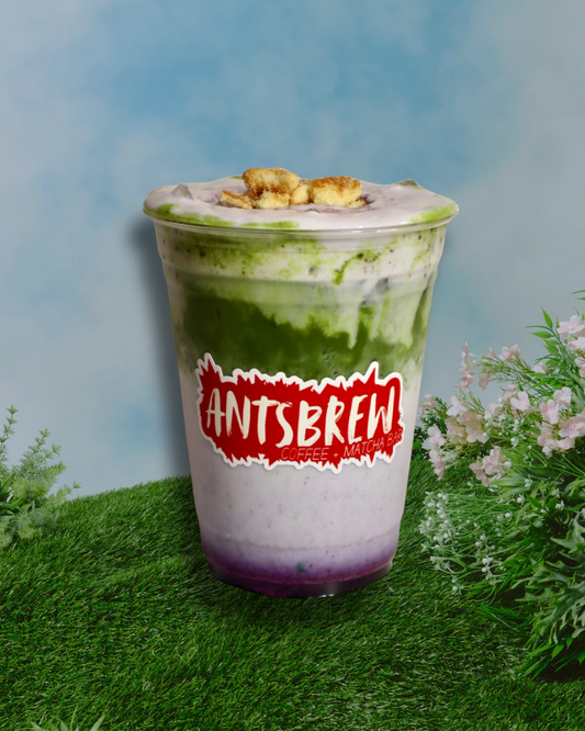 Blueberry Cream Matcha